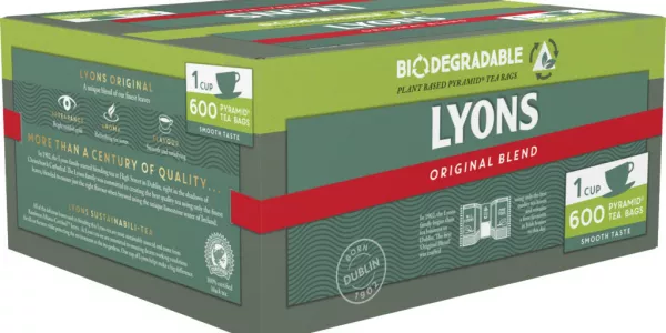 Lyons Switches To Plant-Based And Biodegradable Tea Bags