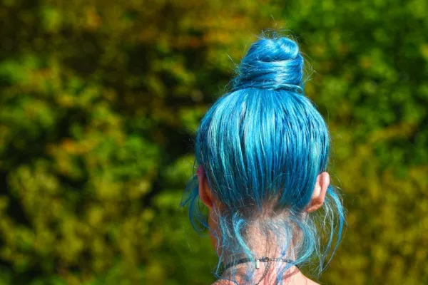 Blue Hair Hues Signal Bold Make-Up Revival For New L'Oreal Boss