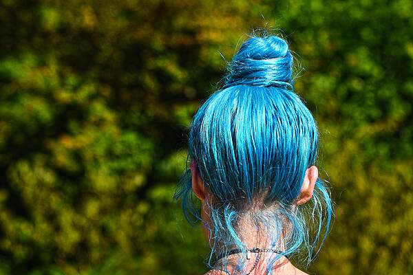 Blue Hair Hues Signal Bold Make-Up Revival For New L'Oreal Boss