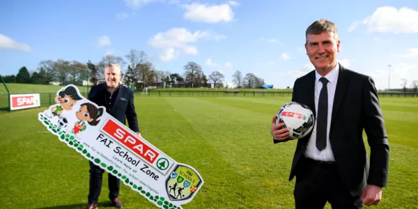 Spar Teams Up With Ireland Manager Stephen Kenny To Launch FAI School Zone