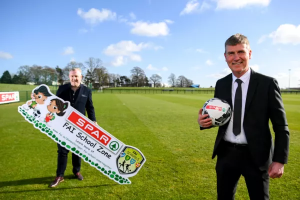 Spar Teams Up With Ireland Manager Stephen Kenny To Launch FAI School Zone