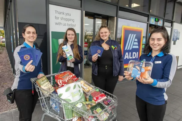 Aldi Donates €1,000 Worth Of Vouchers To Student Food Bank Appeal