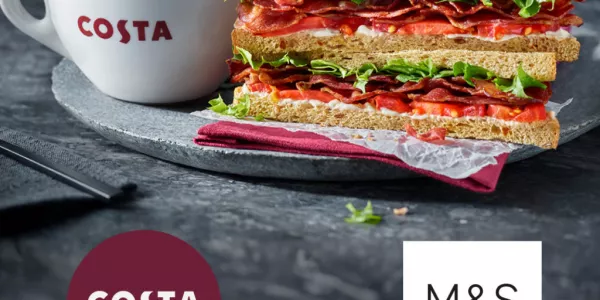 M&S To Sell Food In Costa Coffee Stores