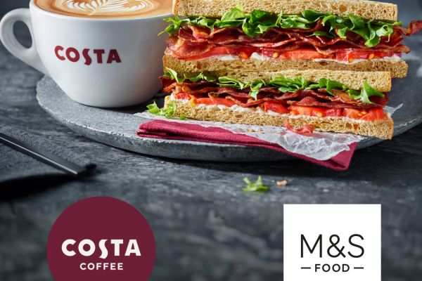 M&S To Sell Food In Costa Coffee Stores