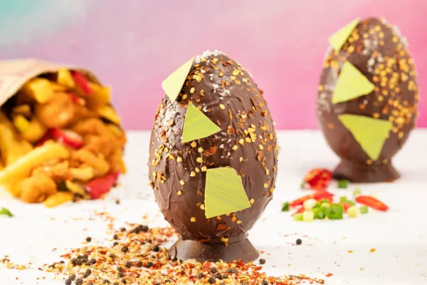 Deliveroo Teams Up With Saba And L’Art Du Chocolat To Create Spice Bag Easter Egg