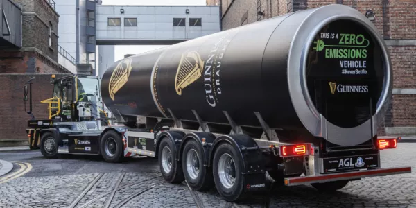 Guinness Plans To Introduce Zero Emission Vehicles To Fleet