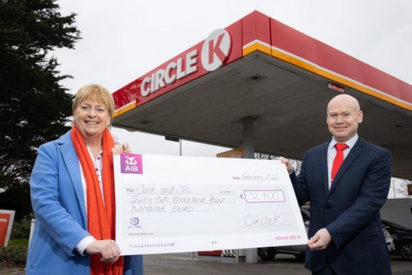 Circle K Raises €32,400 For Jack & Jill Children’s Foundation