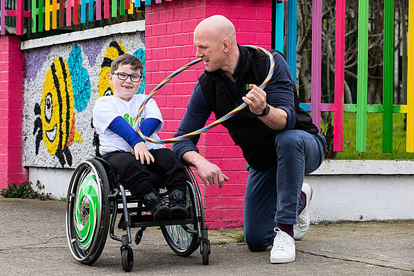 Paul O’Connell Launches The Barnardos Big Active, Supported By Aldi