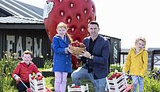 Robbie And Claudine Keane Officially Launch Keeling's Strawberry Season