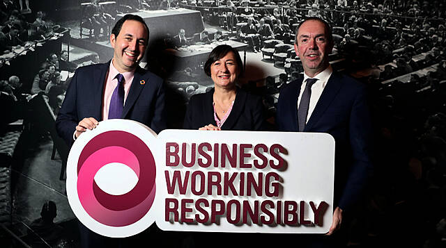 Tesco Ireland Accredited The Business Working Responsibly Mark