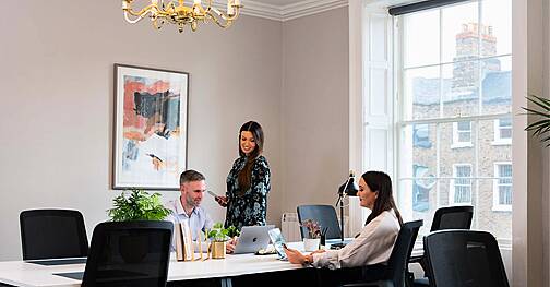 Rent Temporary Office Space, Leeson Street Lower, Saint Kevin's, Dublin, Ireland, DUB5844