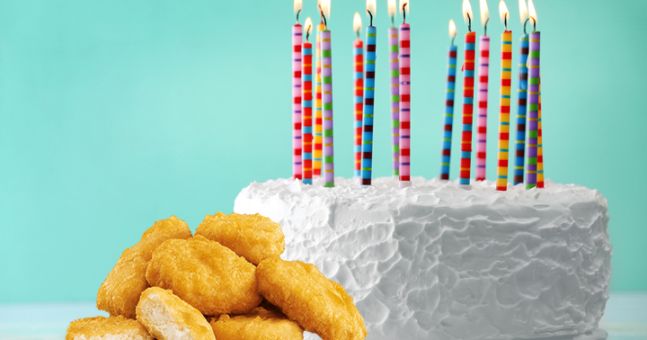 McDonald's: Mum makes chicken nugget cake for son's seventh birthday |  Kidspot