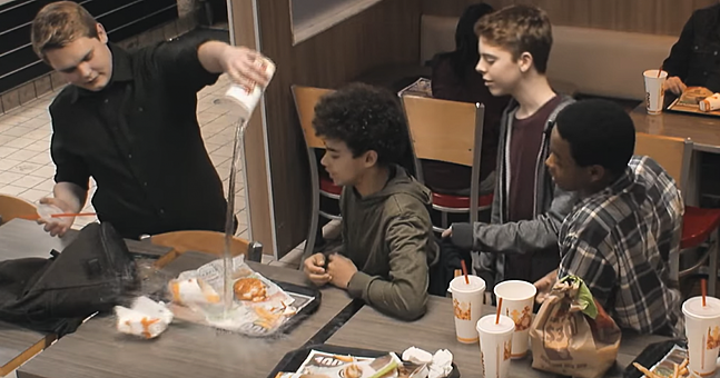 burger king bullying social experiment