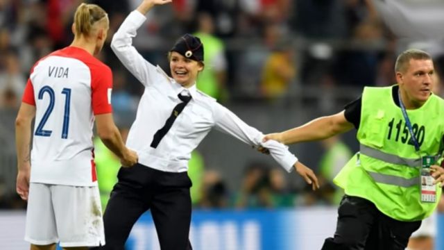 Pussy Riot Claim Responsibility For World Cup Pitch Invasions