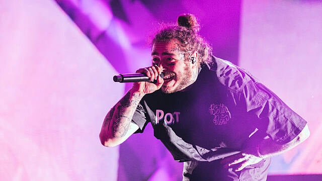 Post Malone Fined €4,000 For Smoking On Stage At His 3 Arena Concert ...