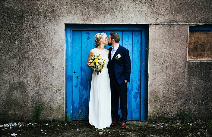 Niamh and Cian's colourful, family-filled wedding at Barnabrow House