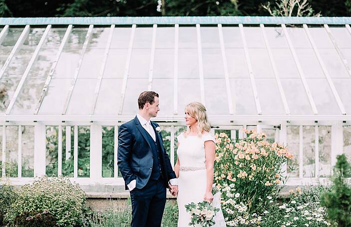 Lisa and George's relaxed, garden party wedding at Ashley Park, Co Tipperary