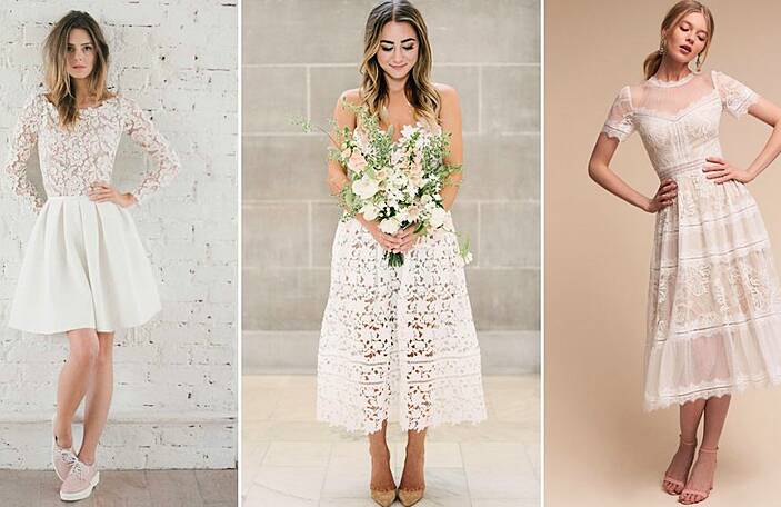 Short Wedding Dresses for the More Relaxed Bride