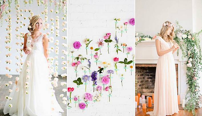 Wedding Trend Alert: Flower Installations