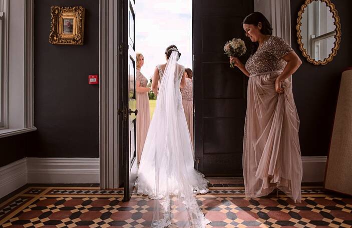 Astrid and Mark’s family-filled Boyne Hill House wedding