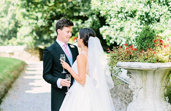 Jessica and Geoff's fairytale Waterford Castle wedding