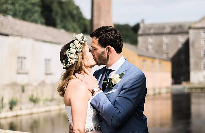 Richard and Aisling's stunning, outdoor wedding at The Millhouse