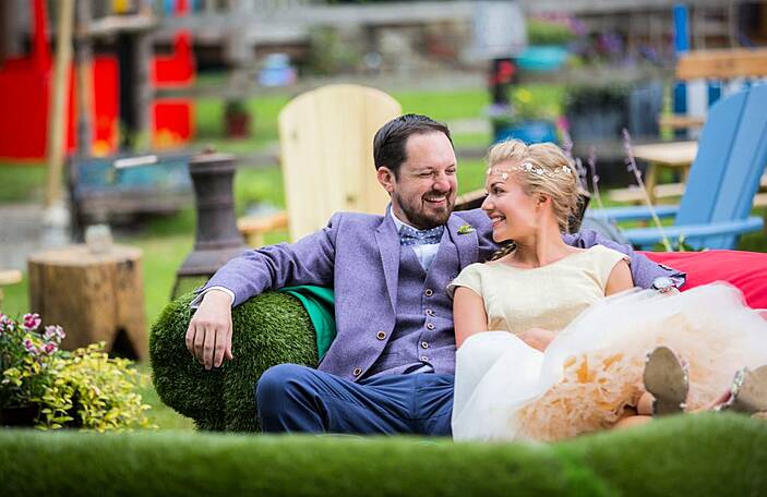 Wedstival: Jamie and Simon's DIY festival wedding at the family farm in Co Cork