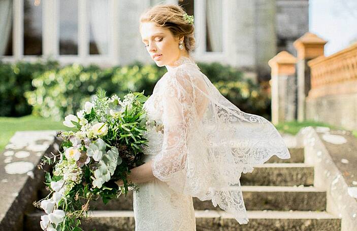 Dream dresses and elegant décor at Lough Rynn Castle