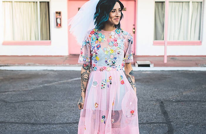 Wedding Dress Trends 2017: Floral Appliqué