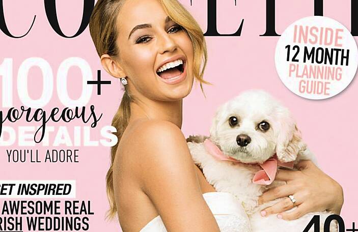 Behind the scenes: Confetti Spring Cover Shoot