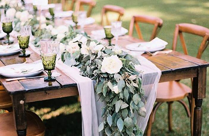 Cool runnings: amazing table runners for décor with a difference
