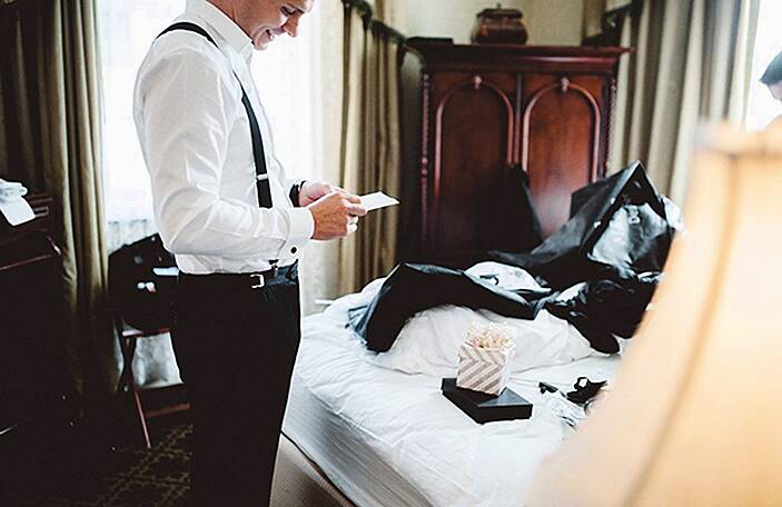 Make gift happen: 5 thoughtful wedding day gifts for your other half