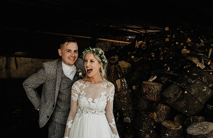 A Ballyvolane House Wedding for Amy and PJ