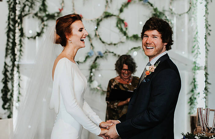 Jessa and Jay's beautiful summer wedding at Cloughjordan House, Tipperary