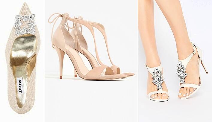 10 Affordable Wedding Shoes From The High Street For Brides On A