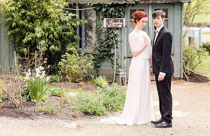 Beautiful Wedding Dresses and Decor at The Millhouse