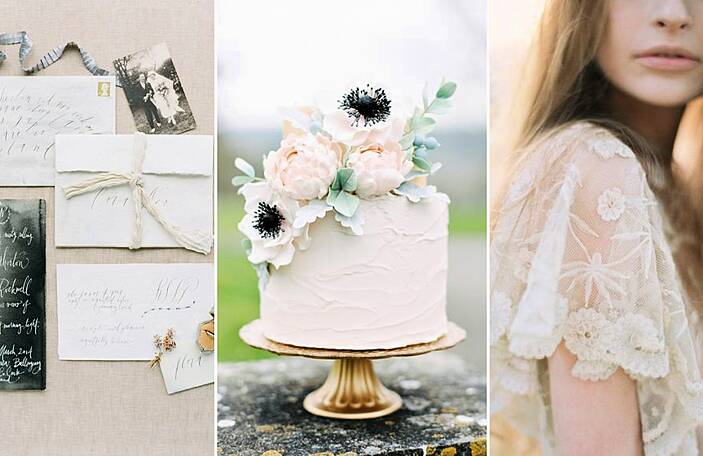 Natural wedding elements to bring the outdoors in