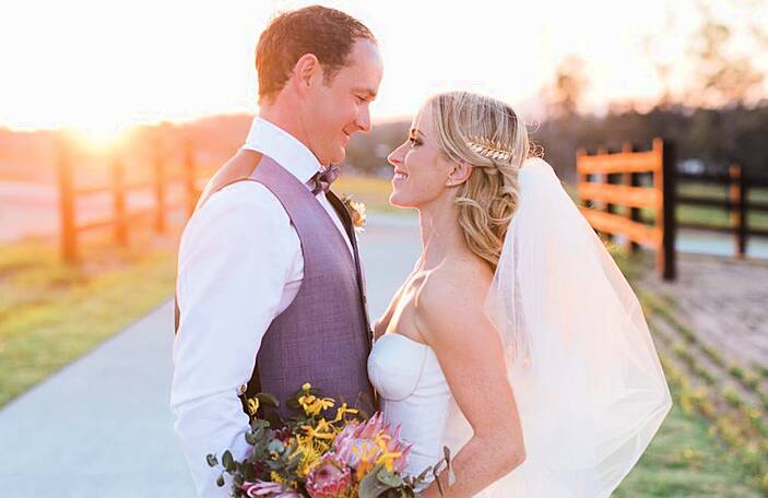 Getting married abroad - Charlene and Anthony's OZ Wedding