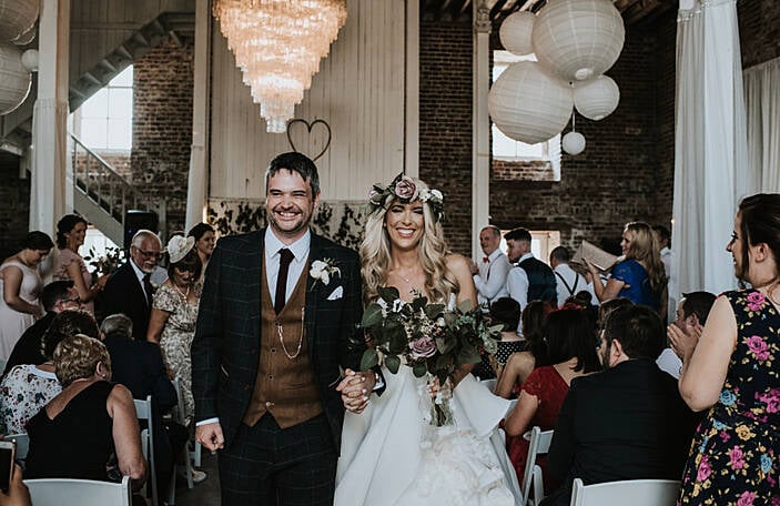 Laura and David's summer celebration in the Millhouse in Slane