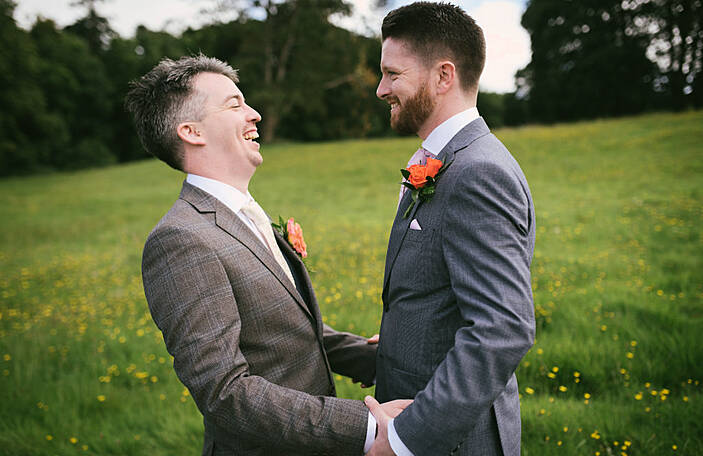 Andrew and Aidan's Beautiful Annebrook House Hotel Wedding