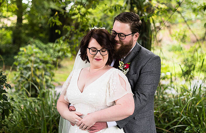 Rhiannon and Niall's beautiful intimate wedding at The Haven Hotel, Co Waterford