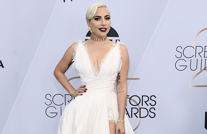 11 sexy wedding dresses inspired by Lady Gaga's dreamy Dior leg slit gown