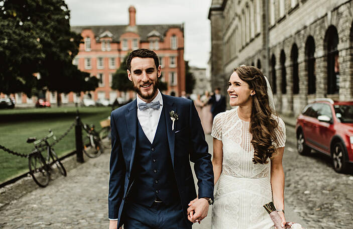 Dublin City Wedding at The Morrison Hotel for Aoife and Frank