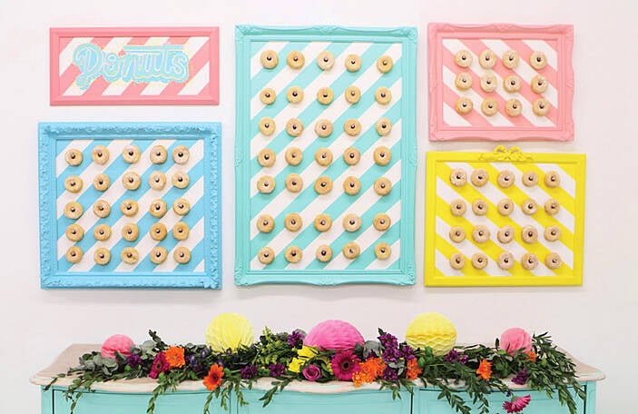 DIY Donut Wall: Joanne Condon's step-by-step guide for a donut pegboard