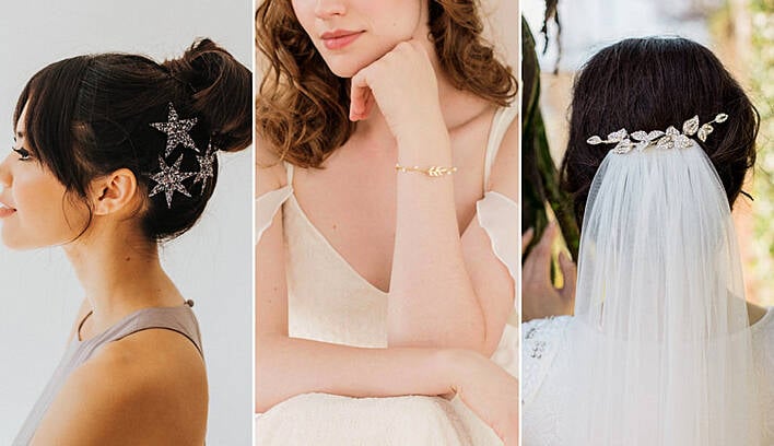 Wedding Accessories: Jewellery, Headpieces and Clips we love!