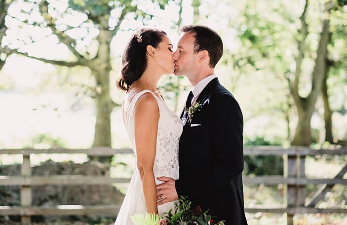 Sabine and Justin's beautiful autumn wedding at Bellinter House