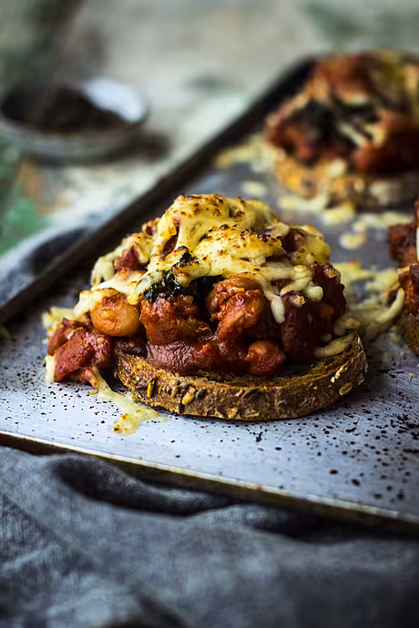 Cowboy beans on toast | DonalSkehan.com, Fancy beans on toast. 