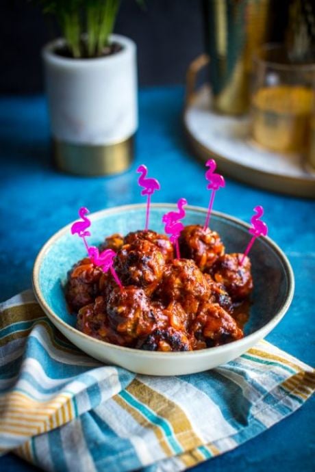 Cocktail Meatballs | DonalSkehan.com, Great party food!