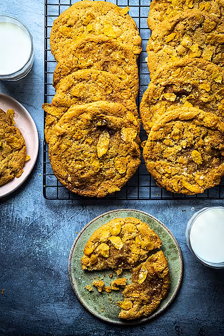Toffee Cornflake Cookies | DonalSkehan.com