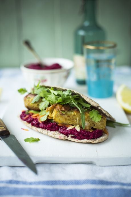 Moroccan Chickpea Burgers | DonalSkehan.com, Veggies and meat-eaters alike will love these burgers! 